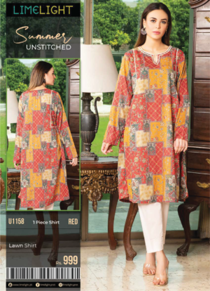 3 Piece Summer Unstitched Suit U1109 Marcalista